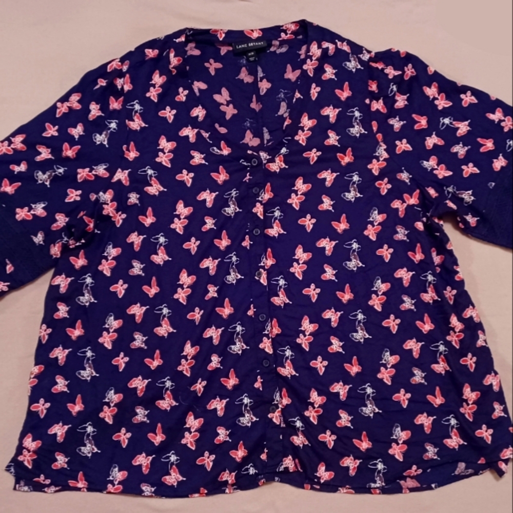 Lane Bryant 26/28 Long Sleeve Top